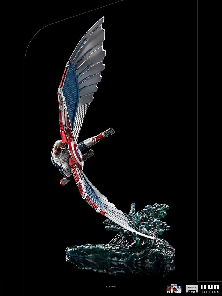 Statue Captain America Sam Wilson (Deluxe) - The Falcon and the Winter Soldier - BDS Art Scale 1/10 - Iron Studios