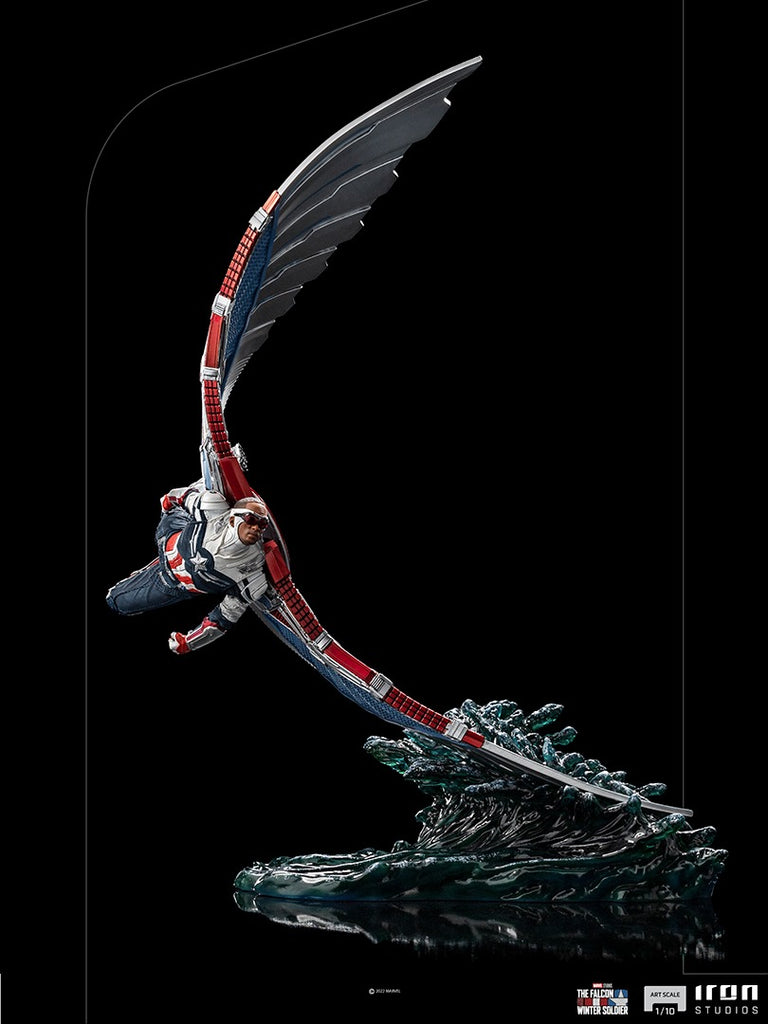 Statue Captain America Sam Wilson (Deluxe) - The Falcon and the Winter Soldier - BDS Art Scale 1/10 - Iron Studios