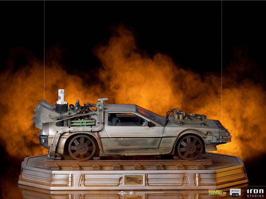 Delorean - Back to the Future III - Art Scale 1/10 - Iron Studios