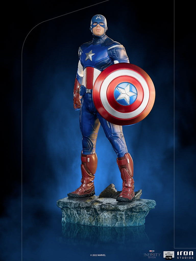 Statue Captain America Battle of New York - Infinity Saga - BDS Art Scale 1/10 - Iron Studios