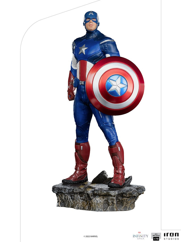 Statue Captain America Battle of New York - Infinity Saga