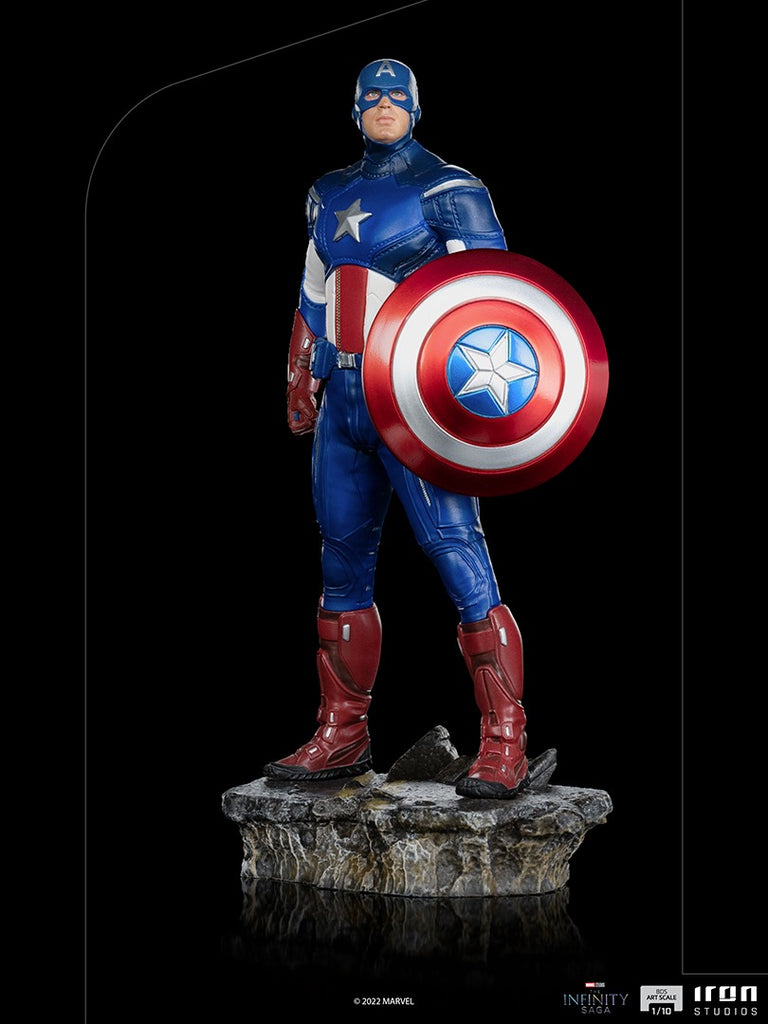 Statue Captain America Battle of New York - Infinity Saga - BDS Art Scale 1/10 - Iron Studios