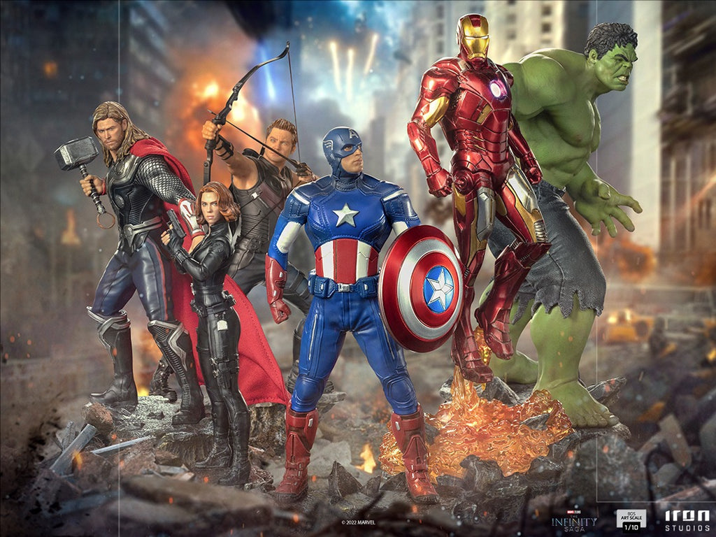 Captain America (Battle of New York) - The Infinity Saga - BDS Art Scale 1/10 - Iron Studios