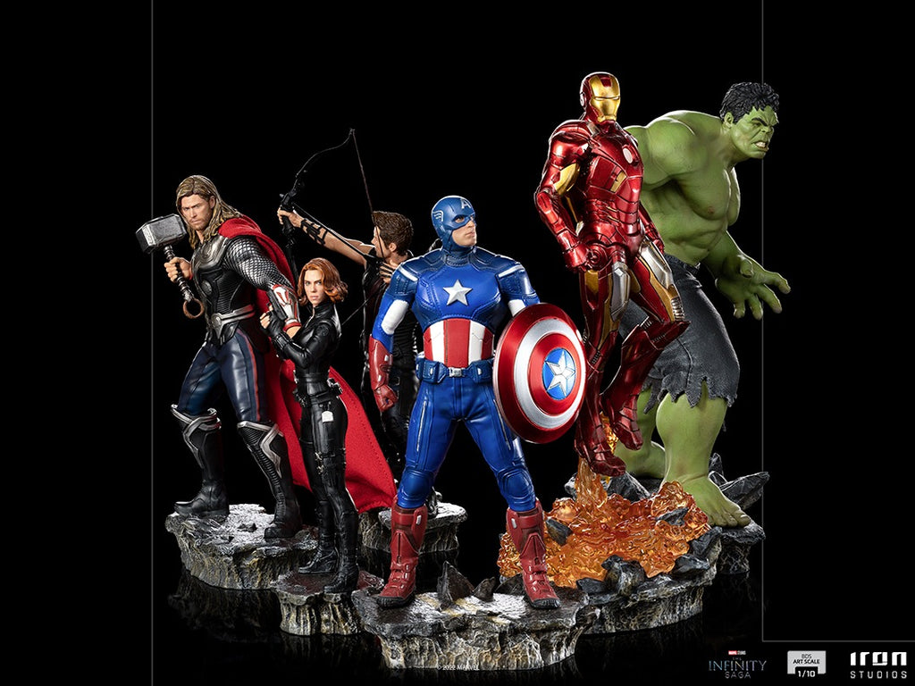 Captain America (Battle of New York) - The Infinity Saga - BDS Art Scale 1/10 - Iron Studios