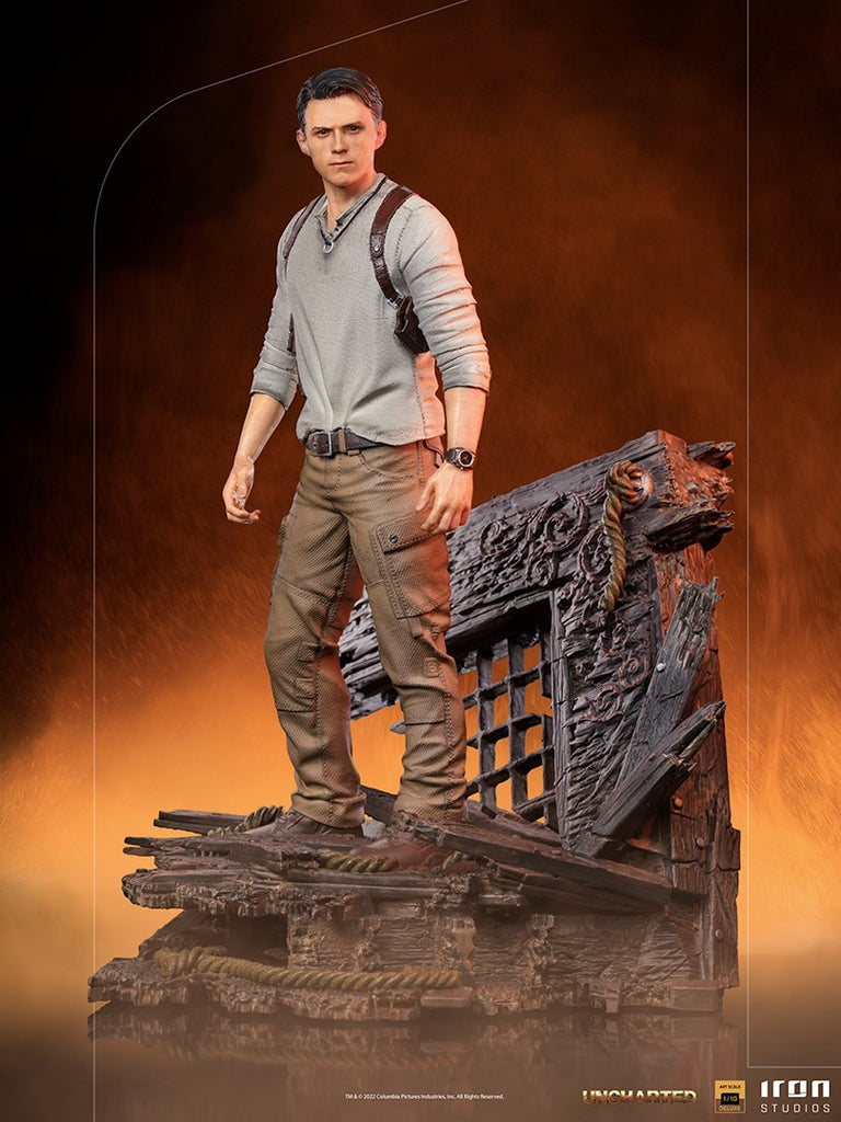 Nathan Drake Deluxe - Uncharted (Movie) - Art Scale 1/10 - Iron Studios