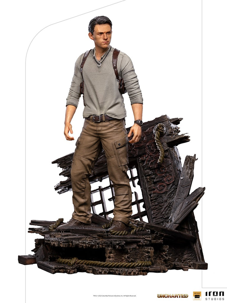 Nathan Drake Deluxe - Uncharted (Movie) - Art Scale 1/10 - Iron Studios