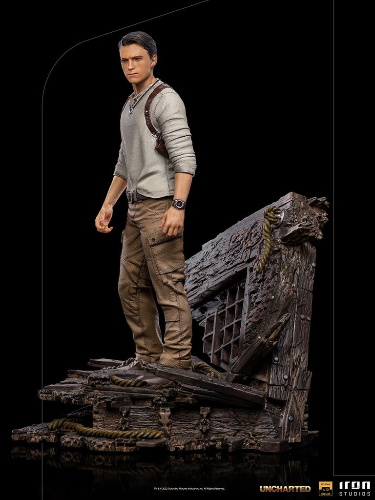 Nathan Drake Deluxe - Uncharted (Movie) - Art Scale 1/10 - Iron Studios