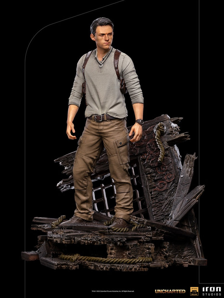 Nathan Drake Deluxe - Uncharted (Movie) - Art Scale 1/10 - Iron Studios