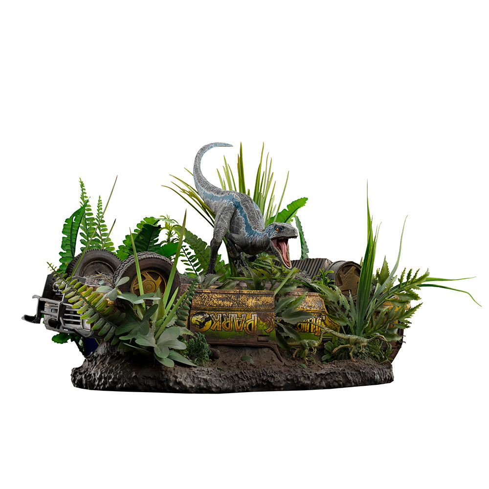 Statue Blue Deluxe - Jurassic World Fallen Kingdom - BDS Art Scale 1/10 - Iron Studios