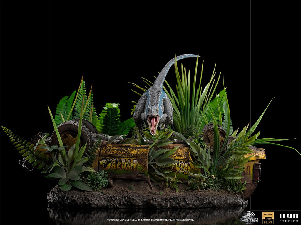 Statue Blue Deluxe - Jurassic World Fallen Kingdom - BDS Art Scale 1/10 - Iron Studios