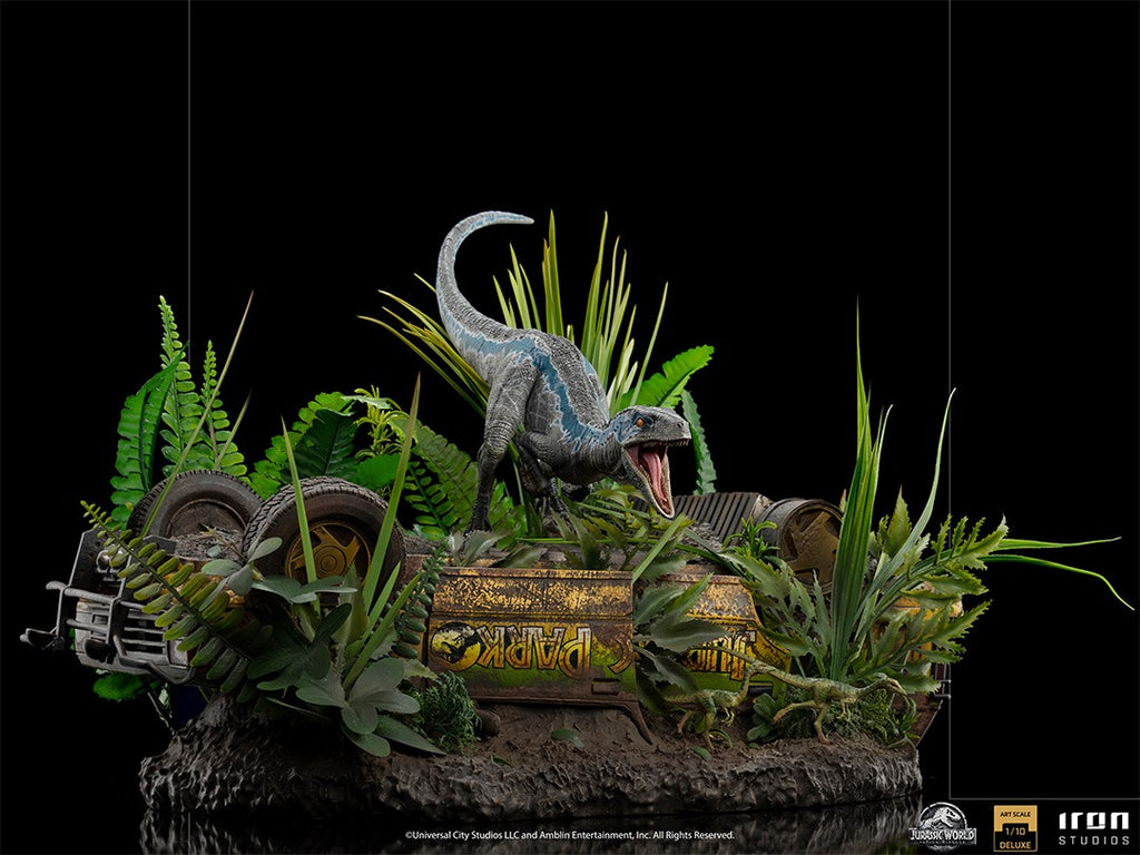 Statue Blue Deluxe - Jurassic World Fallen Kingdom - BDS Art Scale 1/10 - Iron Studios