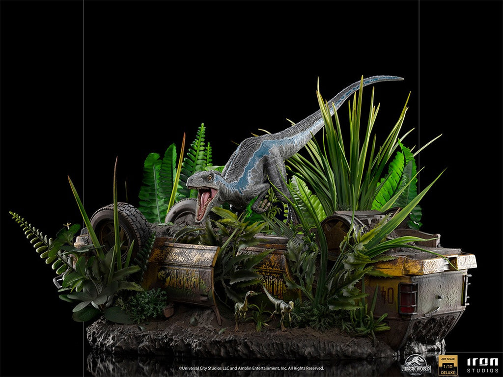 Statue Blue Deluxe - Jurassic World Fallen Kingdom - BDS Art Scale 1/10 - Iron Studios