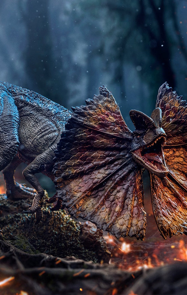 Statue Dilophosaurus - Jurassic World - Art Scale 1/10 - Iron Studios