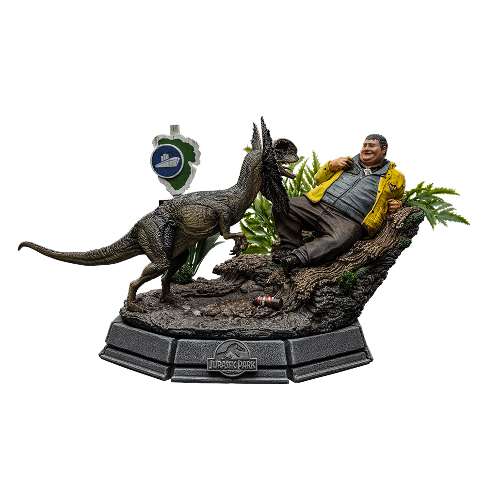 Statue Dennis Nedry Deluxe - Jurassic Park - Art Scale 1/10 - Iron Studios