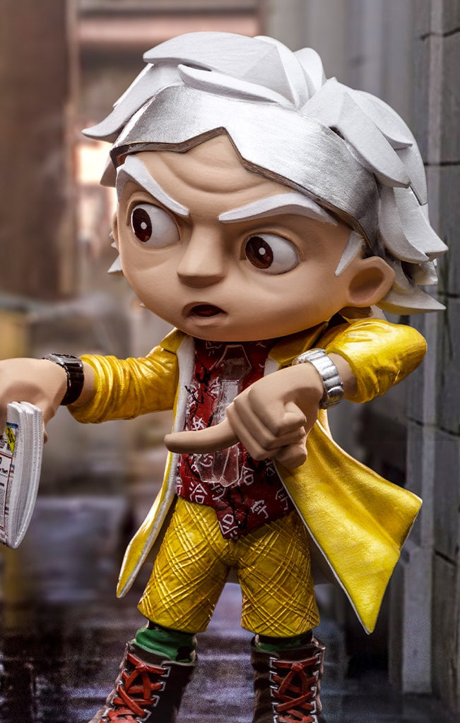 Statue Doctor Brown - Back to the Future - MiniCo - Iron Studios
