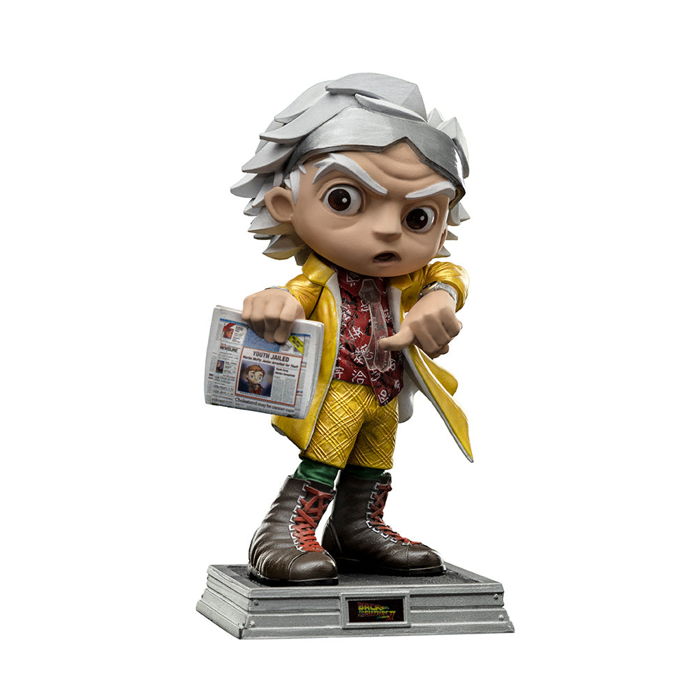 Statue Doctor Brown - Back to the Future - MiniCo - Iron Studios