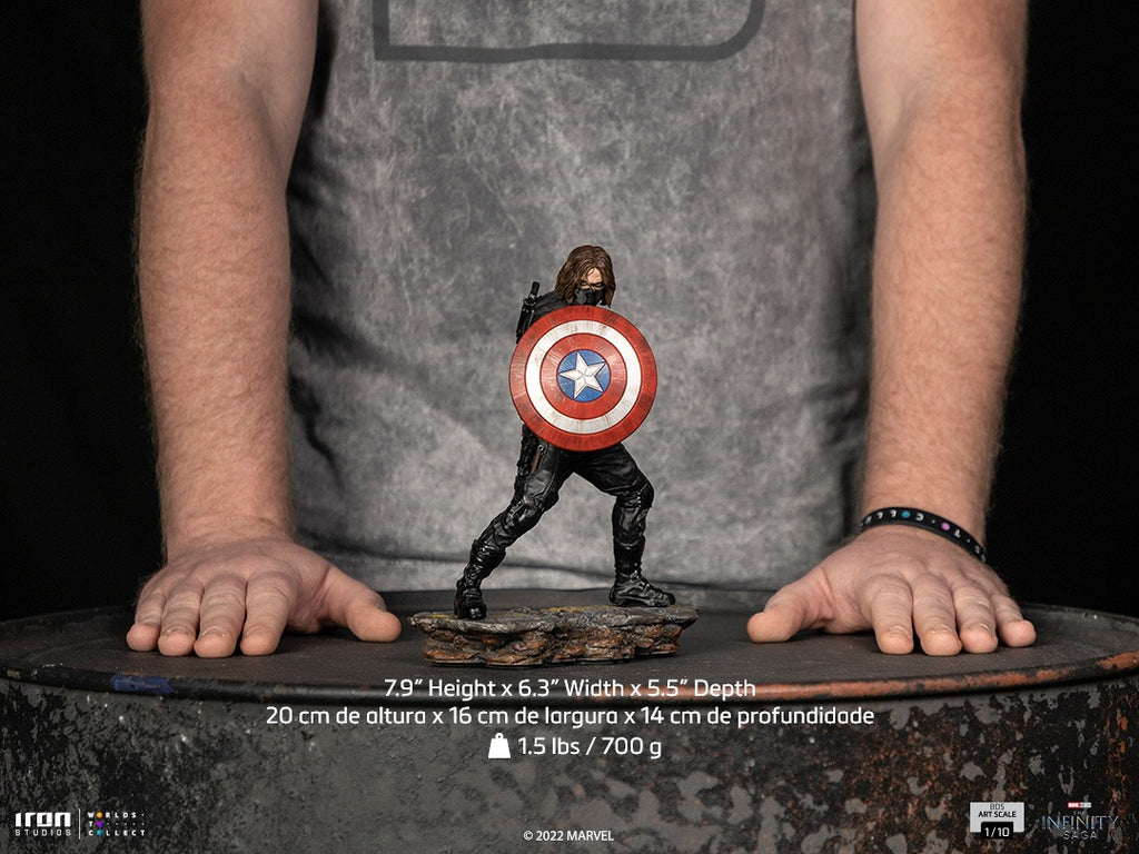 Statue Winter Soldier - Infinity Saga - Marvel - BDS Art Scale 1/10 - Iron Studios