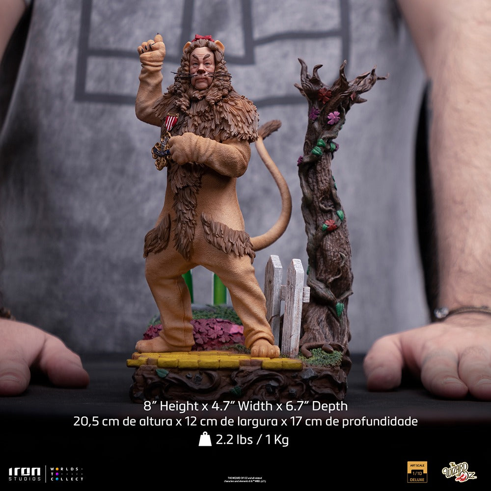Statue Cowardly Lion Deluxe - Wizard of Oz - Art Scale 1/10 - Iron Studios