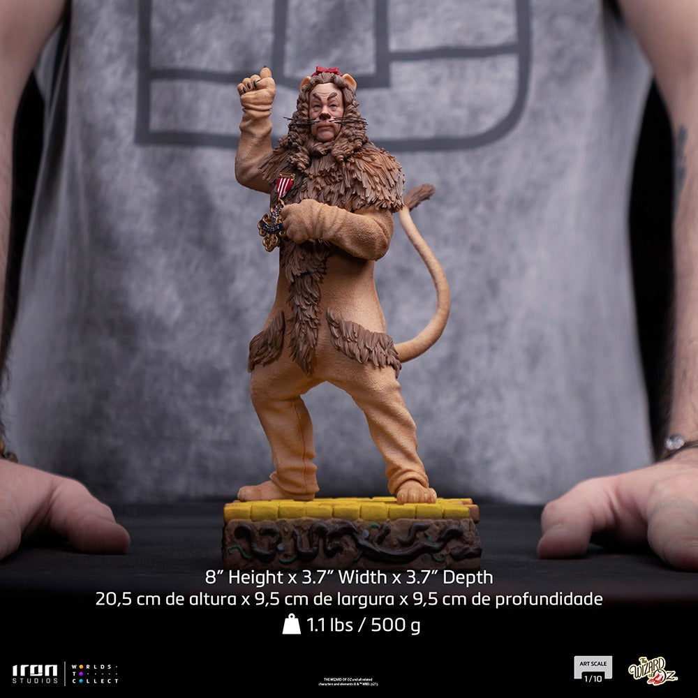 Statue Cowardly Lion - Wizard of Oz - Art Scale 1/10 - Iron Studios