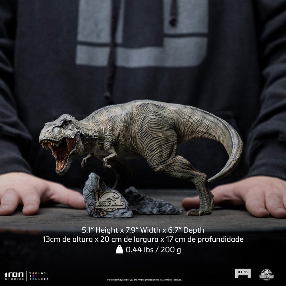 T-Rex - Jurassic World - Icons - Iron Studios