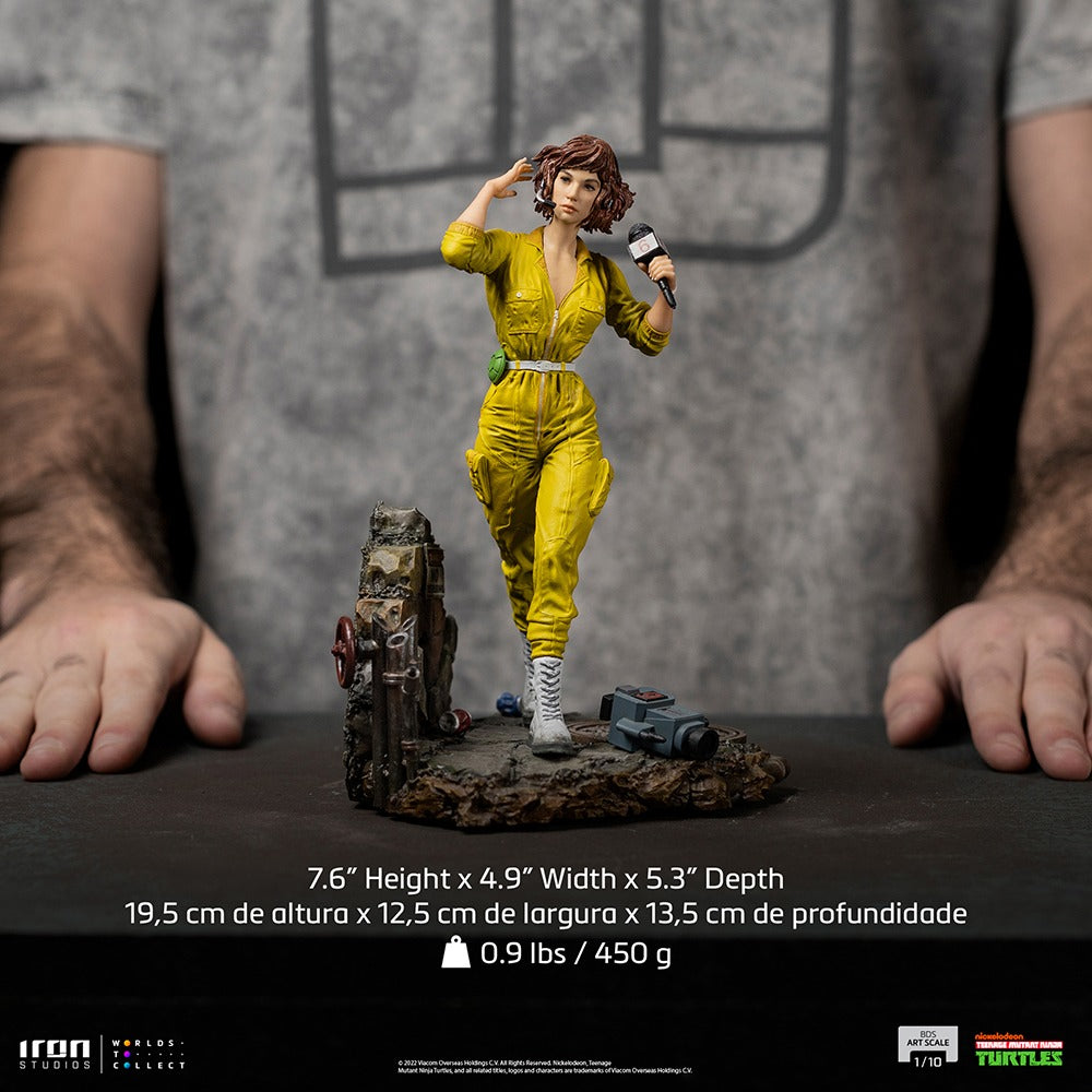 Statue April O`Neil - TMNT - BDS Art Scale 1/10 - Iron Studios