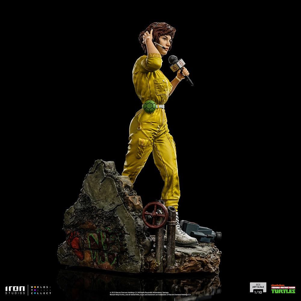 Statue April O`Neil - TMNT - BDS Art Scale 1/10 - Iron Studios