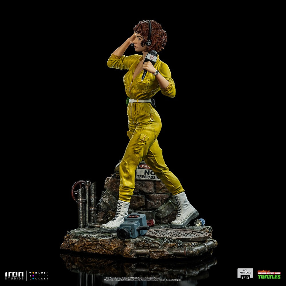 Statue April O`Neil - TMNT - BDS Art Scale 1/10 - Iron Studios