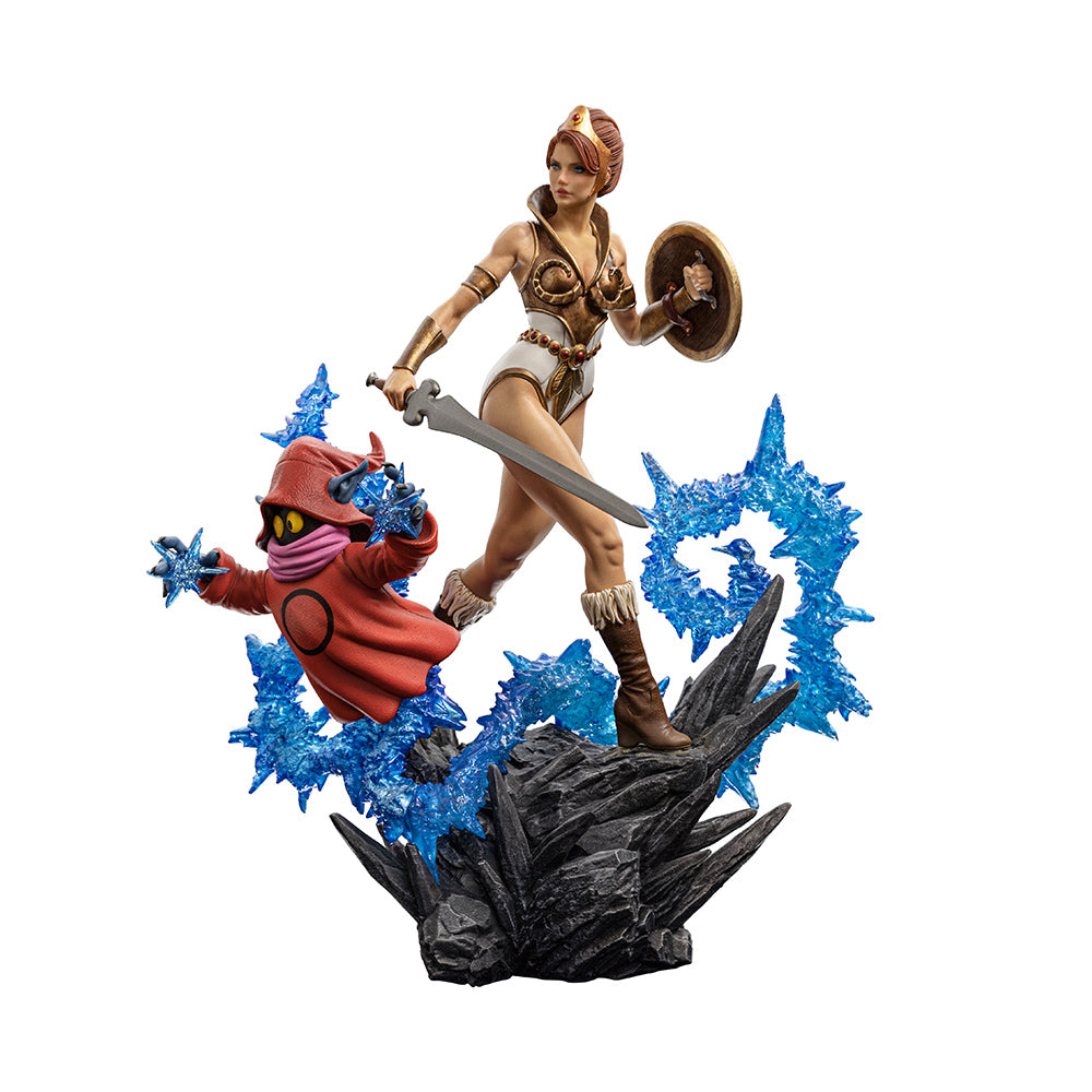 Statue Teela and Orko Deluxe - Masters of the Universe - Art Scale 1/10 - Iron Studios