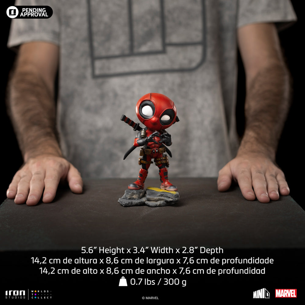 Statue Deadpool - Marvel Comics - MiniCo - Iron Studios