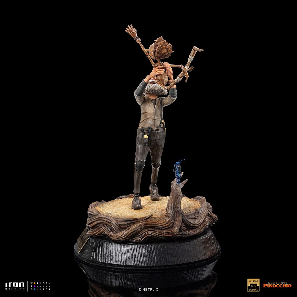 Geppetto & Pinocchio Deluxe (Signed Version) - Pinocchio - Art Scale 1/10 - Iron Studios