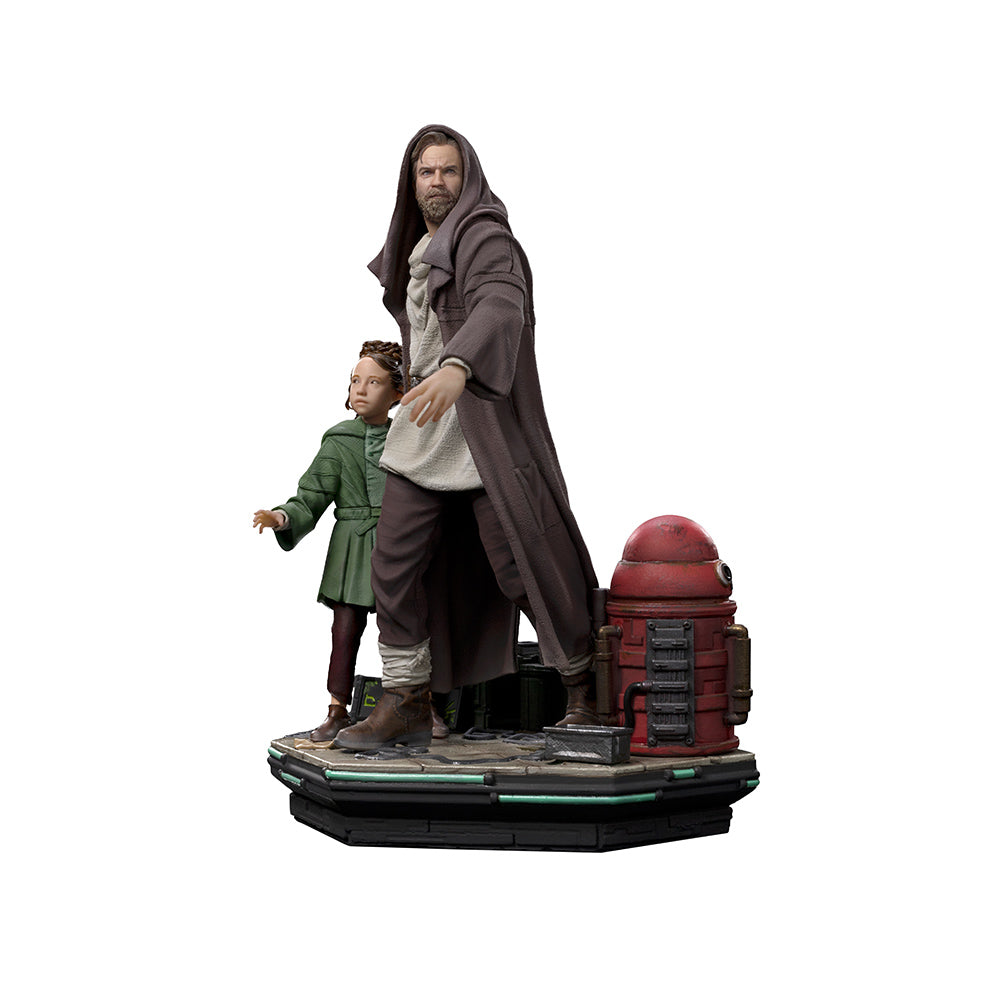 Statue Obi-Wan and Young Leia - Star Wars: Obi-Wan Kenobi - Art Scale 1/10 - Iron Studios
