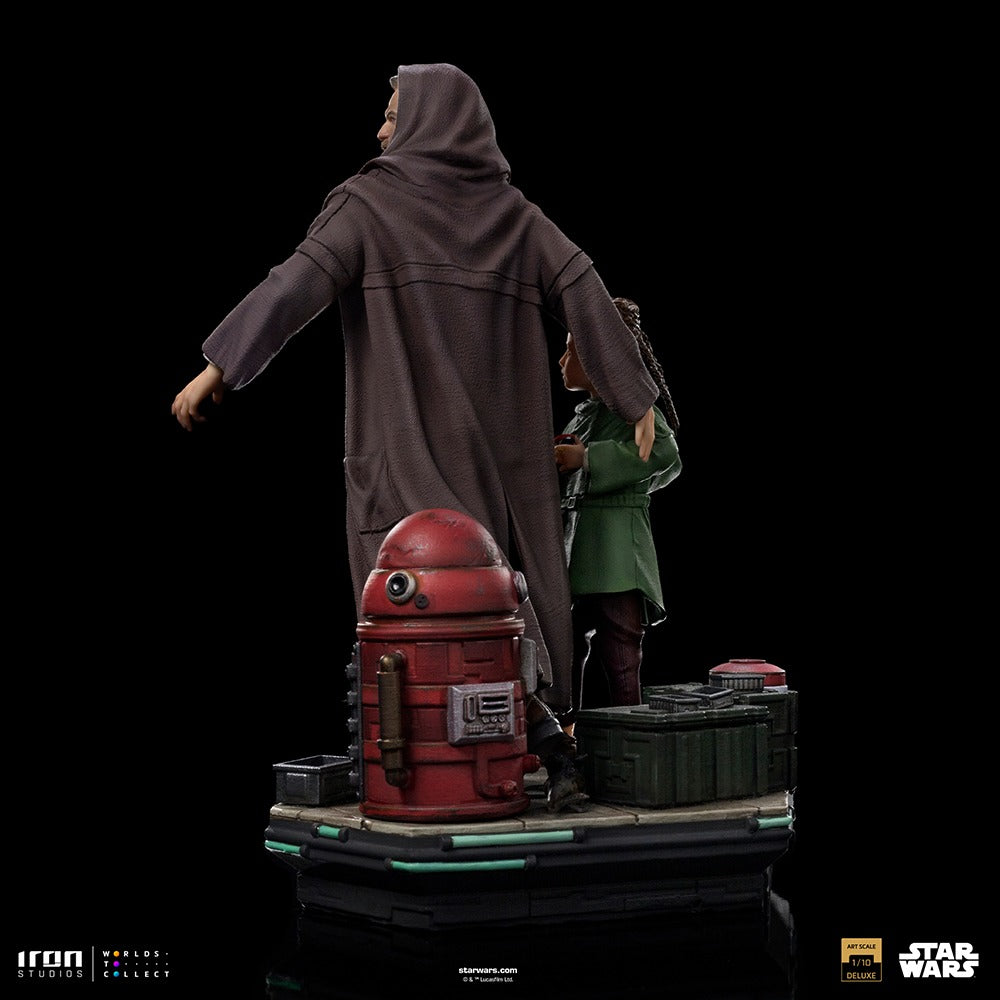 Statue Obi-Wan and Young Leia - Star Wars: Obi-Wan Kenobi - Art Scale 1/10 - Iron Studios