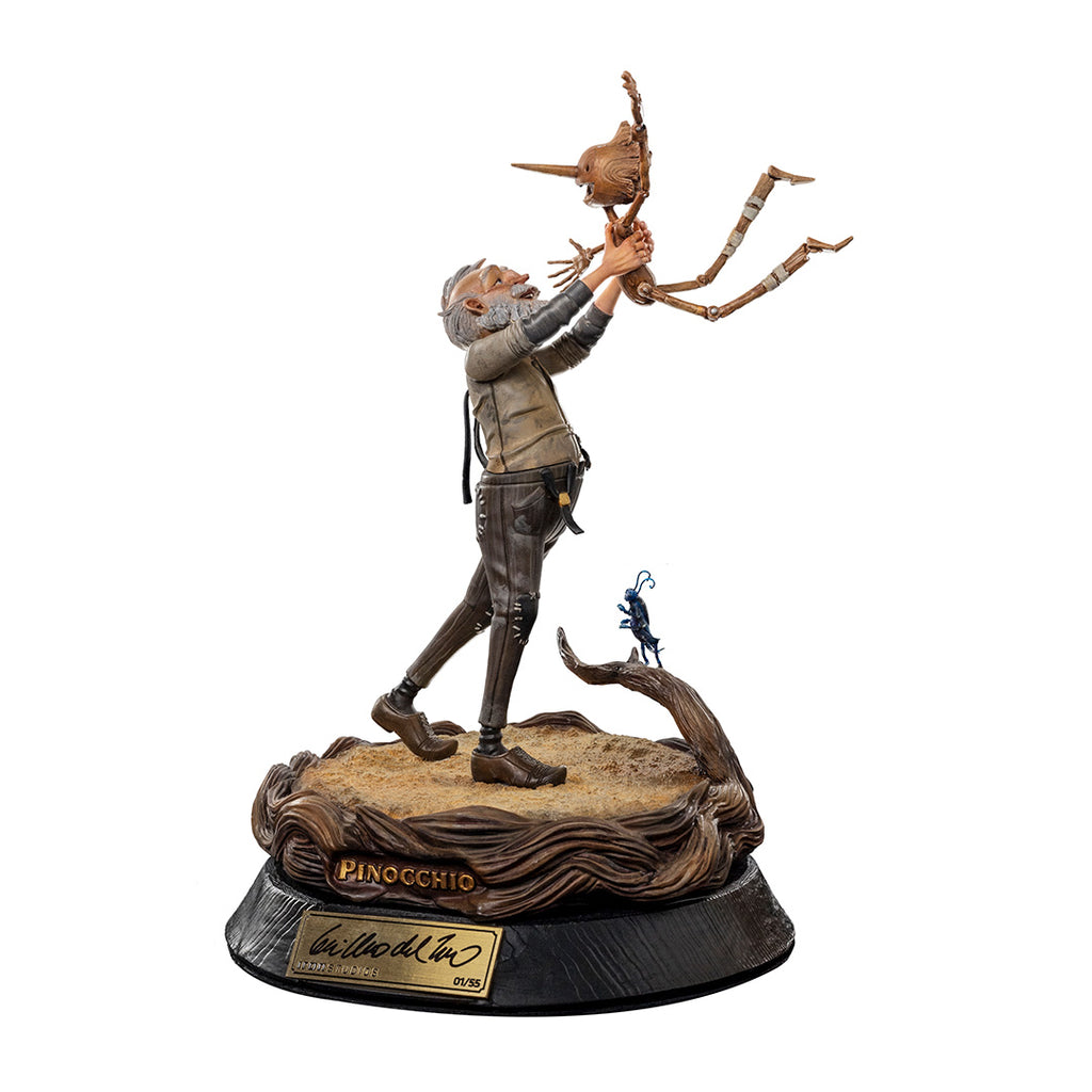 Statue Geppetto & Pinocchio Deluxe - Pinocchio - Art Scale 1/10 - Iron Studios