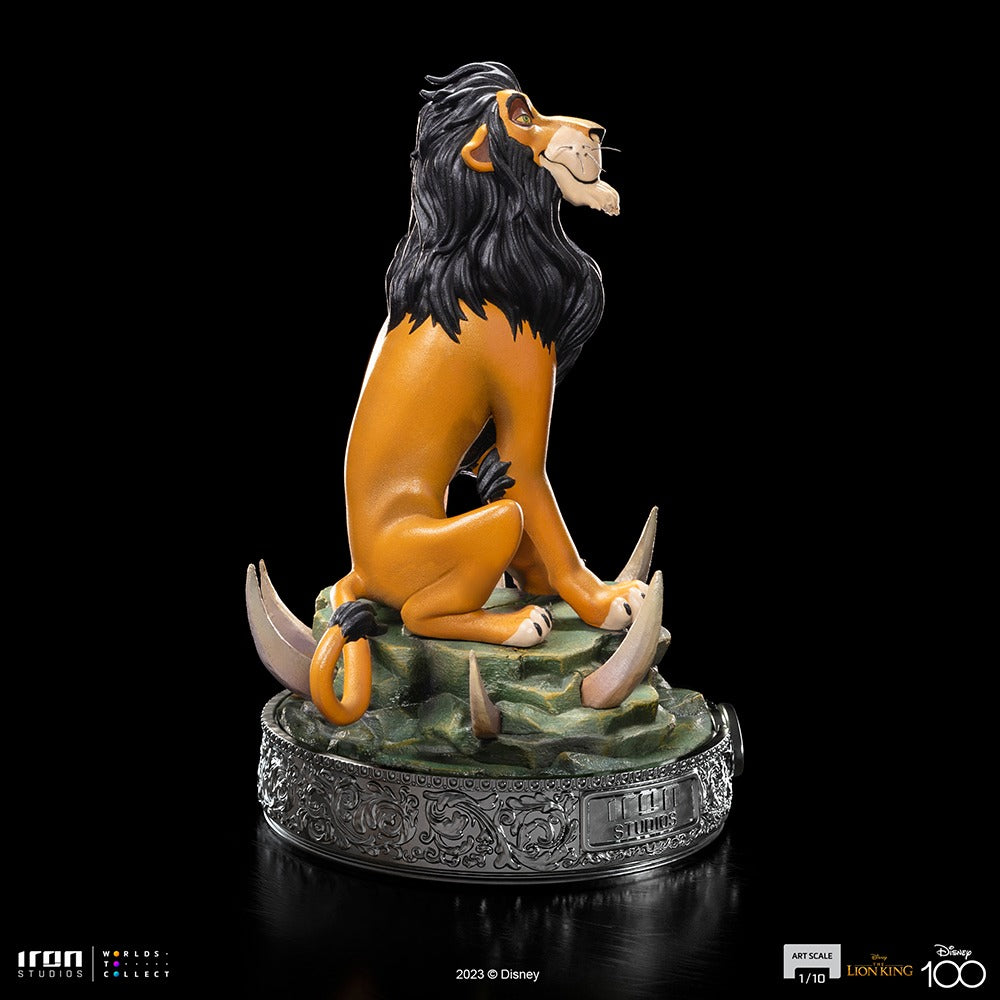 Scar 100 Years Version - Disney 100th - The Lion King - Art Scale 1/10 - Iron Studios