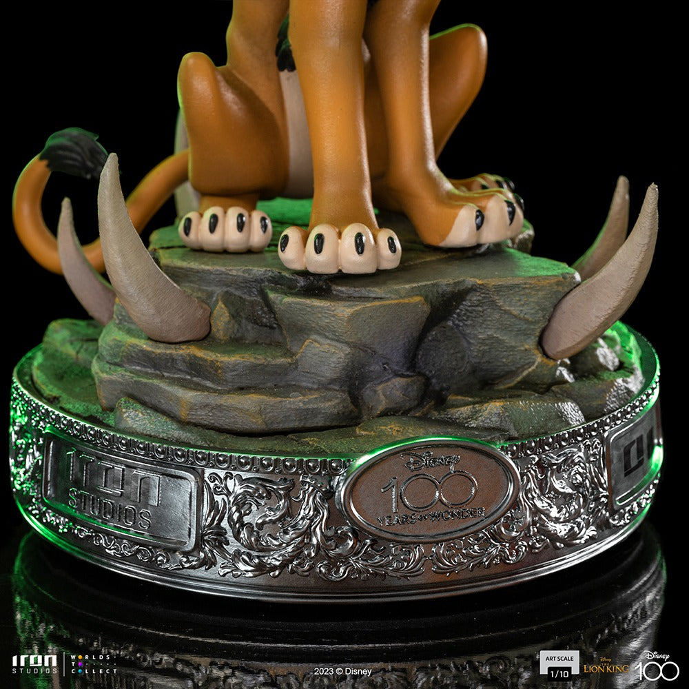 Scar 100 Years Version - Disney 100th - The Lion King - Art Scale 1/10 - Iron Studios