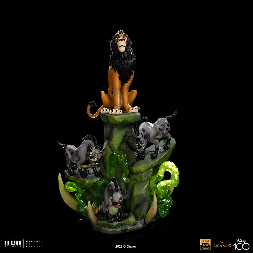 Statue Scar Deluxe - The Lion King - Art Scale 1/10 - Iron Studios