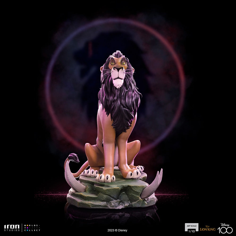 Scar - Disney 100th - The Lion King - Art Scale 1/10 - Iron Studios