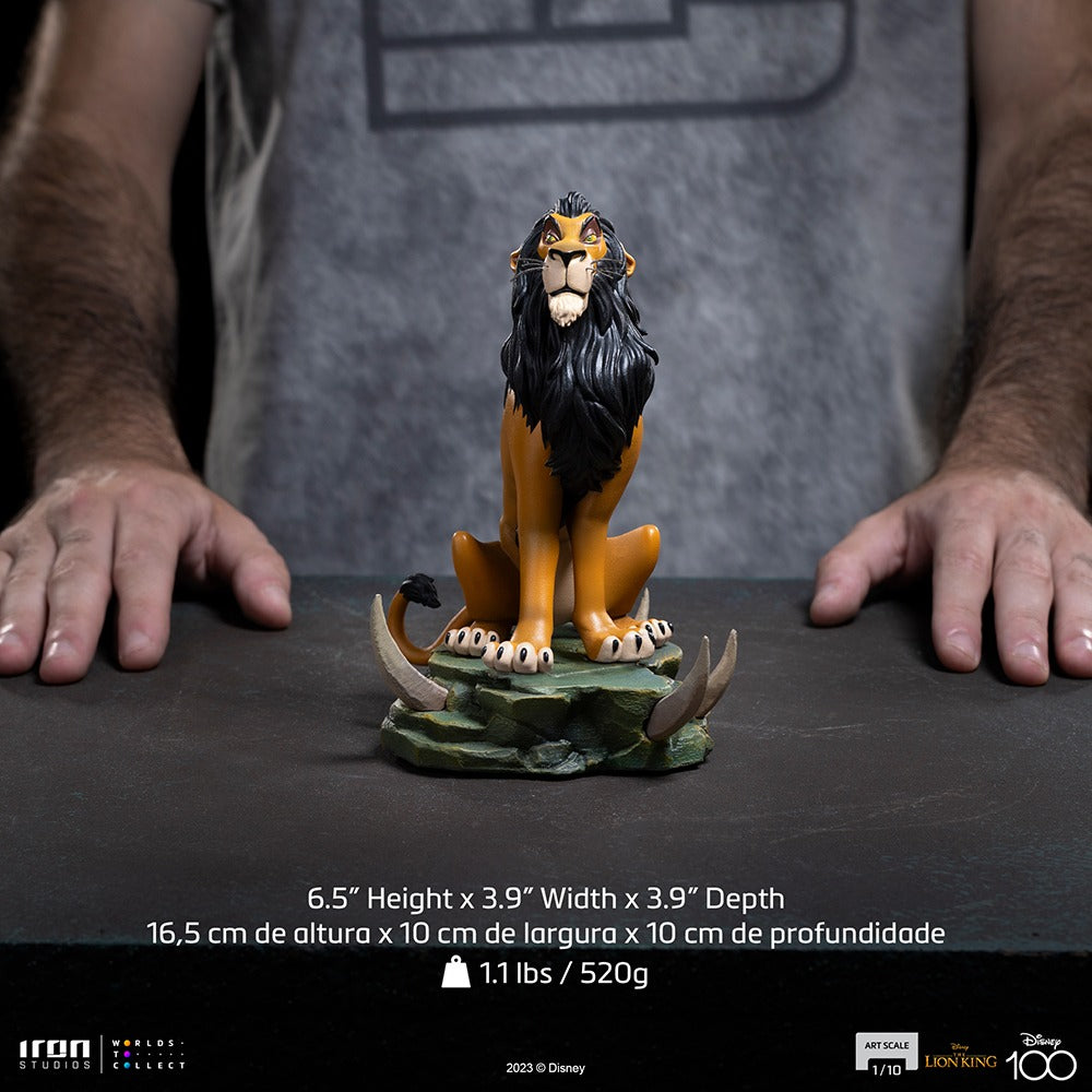 Scar - Disney 100th - The Lion King - Art Scale 1/10 - Iron Studios