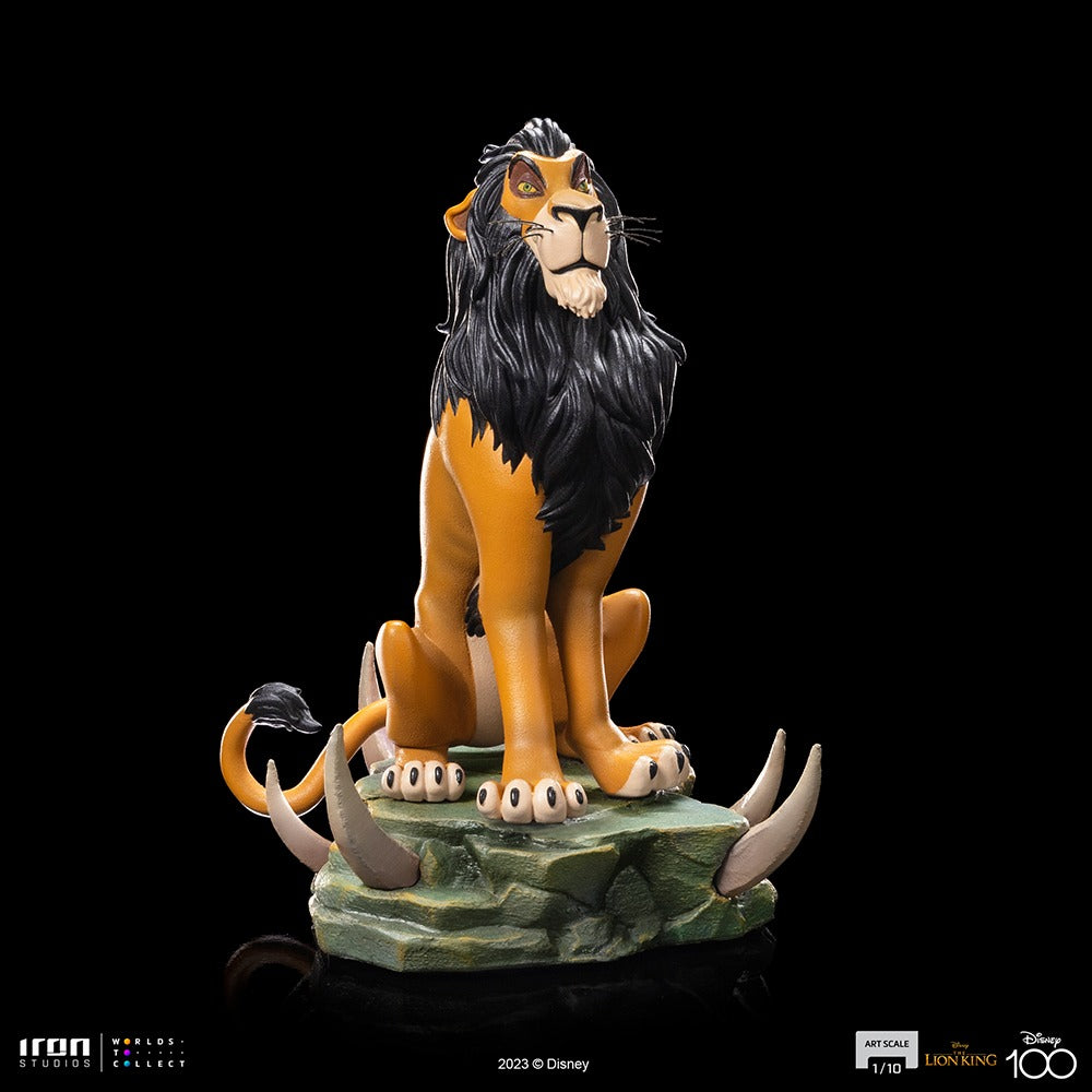 Scar - Disney 100th - The Lion King - Art Scale 1/10 - Iron Studios