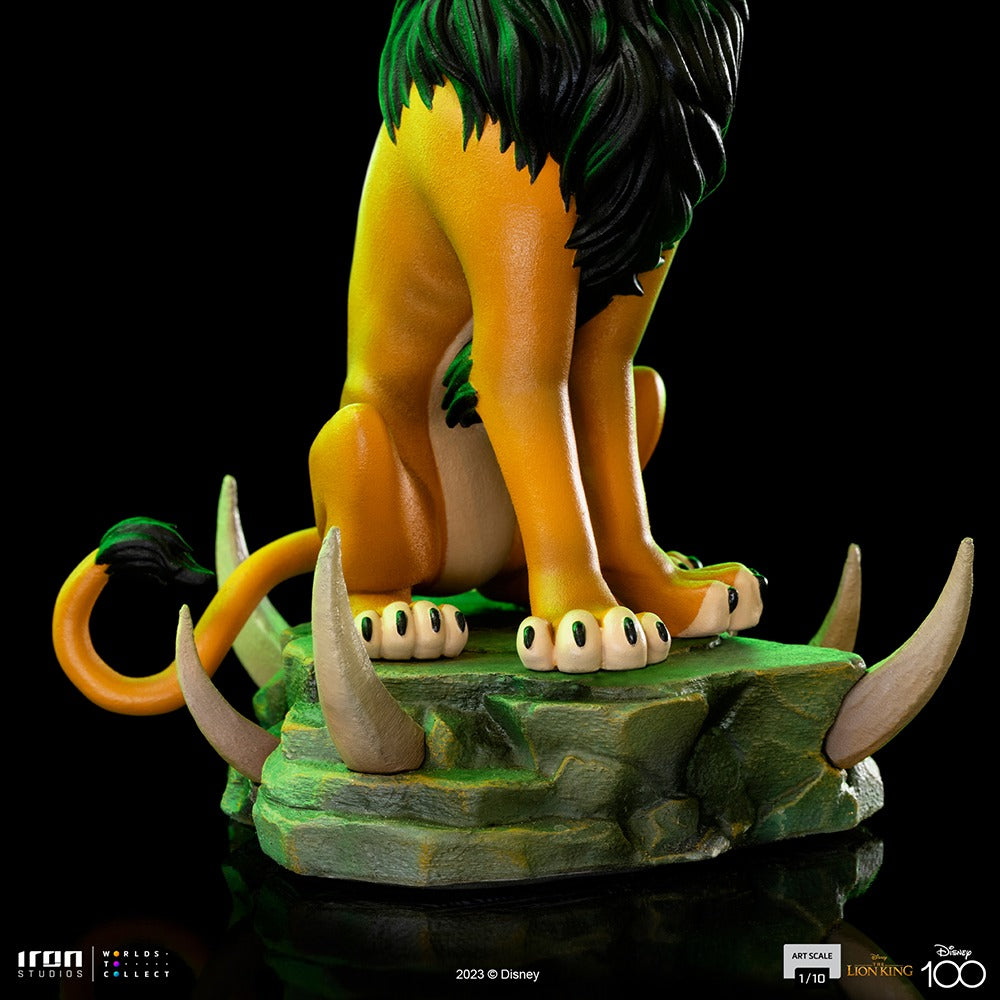 Scar - Disney 100th - The Lion King - Art Scale 1/10 - Iron Studios