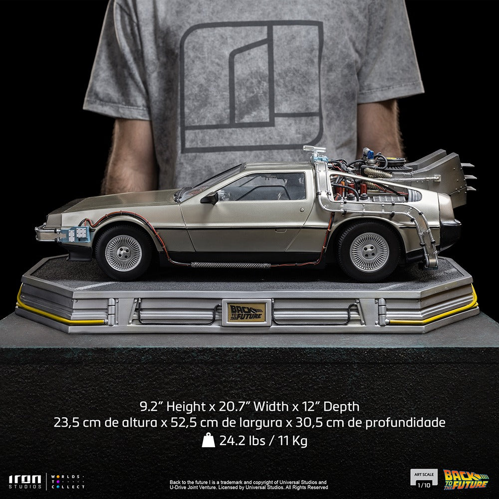 Statue DeLorean - Back to the Future - Art Scale 1/10 - Iron Studios