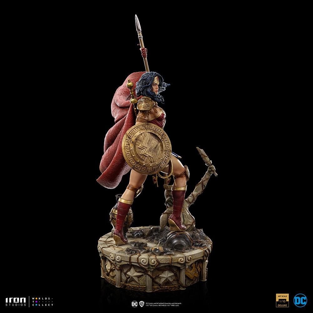 Statue Wonder Woman Unleashed Deluxe - DC Comics - Art Scale 1/10 - Iron Studios