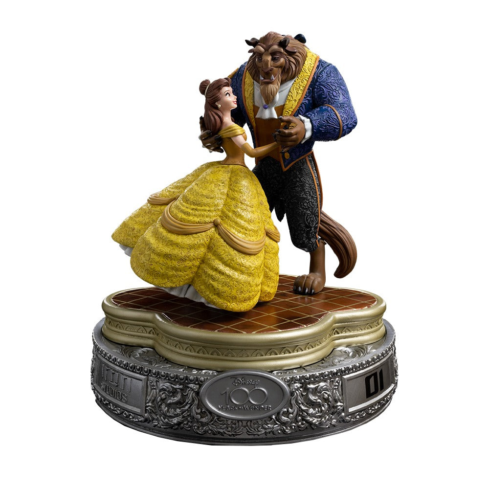 Statue Beauty and the Beast 100 Years Ver - Disney 100Th - Beauty and the Beast - Art Scale 1/10 - Iron Studios