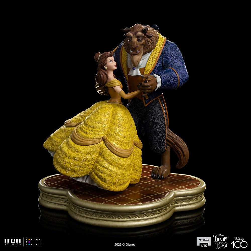 Beauty and The Beast - Disney 100th - Beauty and The Beast - Art Scale 1/10 - Iron Studios