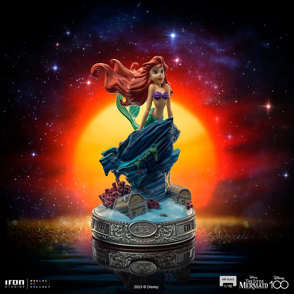 Little Mermaid 100 Years Version - Disney 100th - Little Mermaid - Art Scale 1/10 - Iron Studios