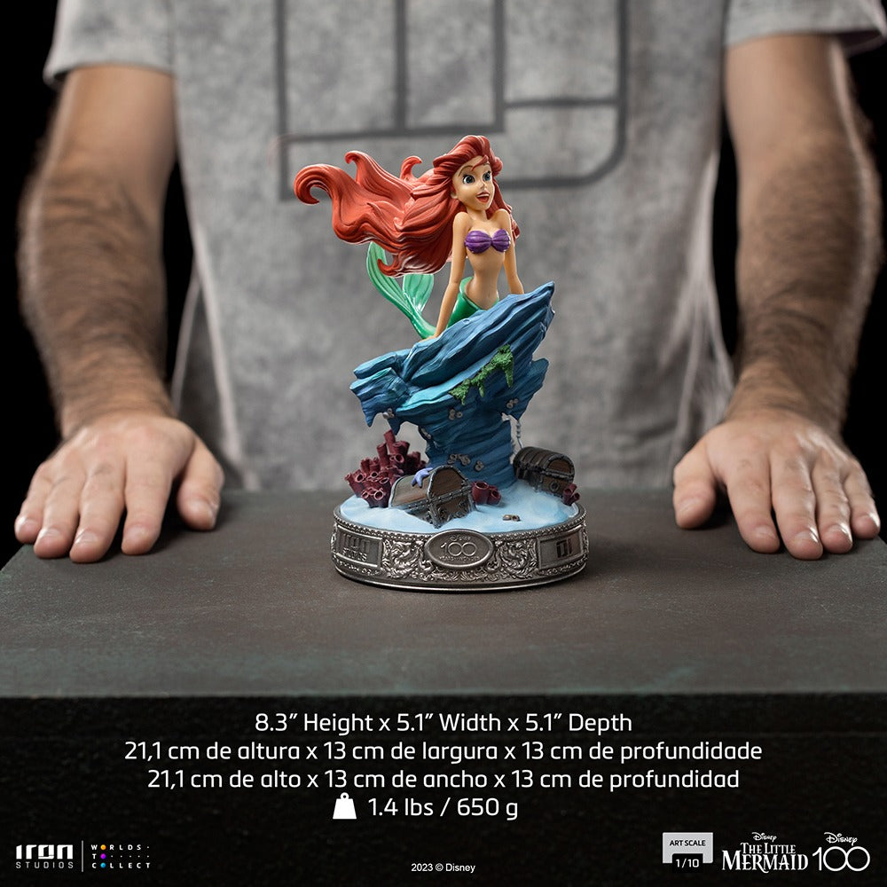 Little Mermaid 100 Years Version - Disney 100th - Little Mermaid - Art Scale 1/10 - Iron Studios