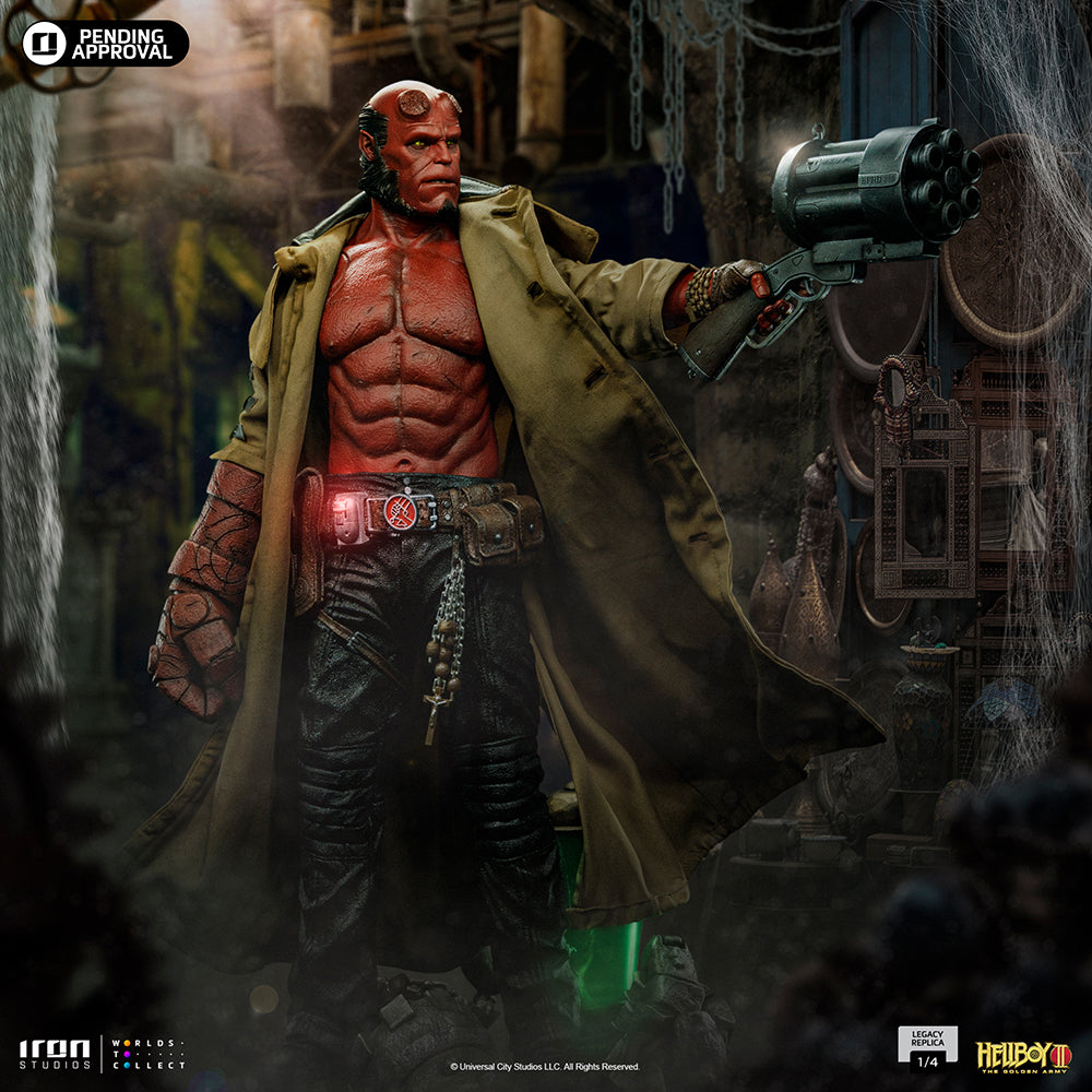 Statue Hellboy - Hellboy The Golden Army - Legacy Replica 1/4 - Iron Studios