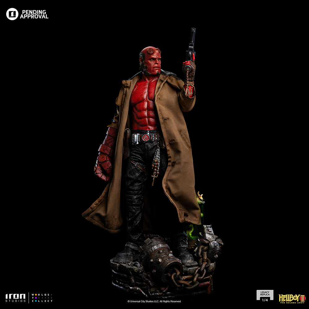 Statue Hellboy - Hellboy The Golden Army - Legacy Replica 1/4 - Iron Studios