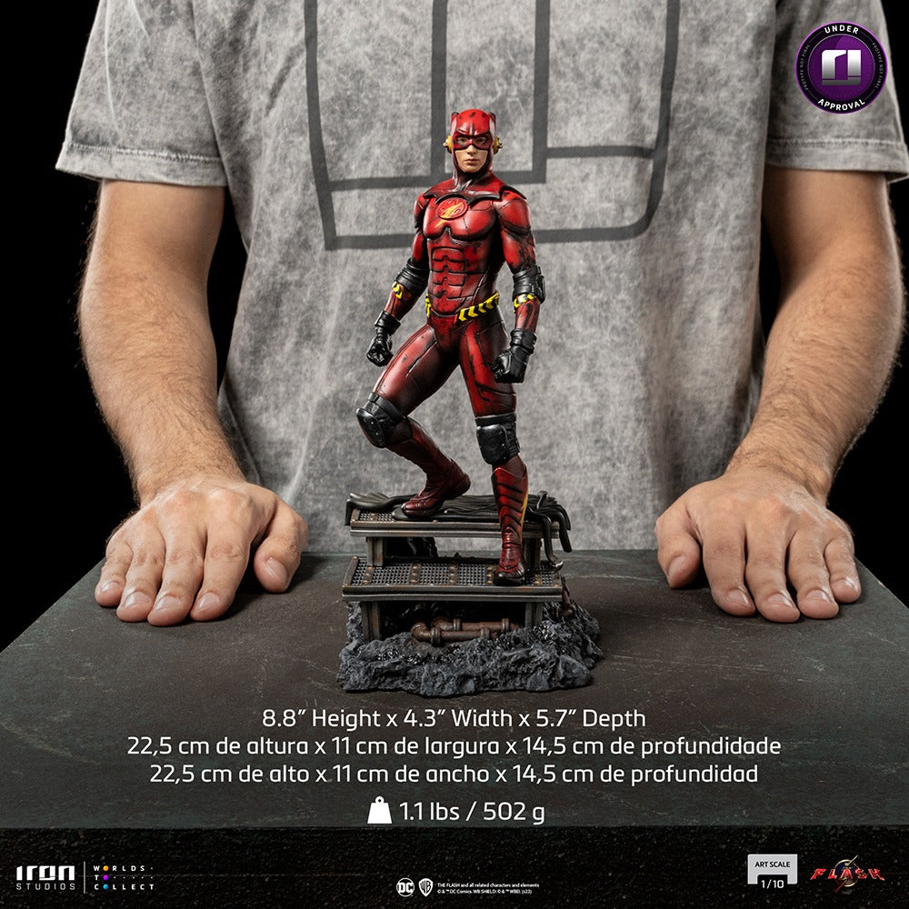 Statue Flash Alternate Ver - The Flash Movie - Art Scale 1/10 - Iron Studios