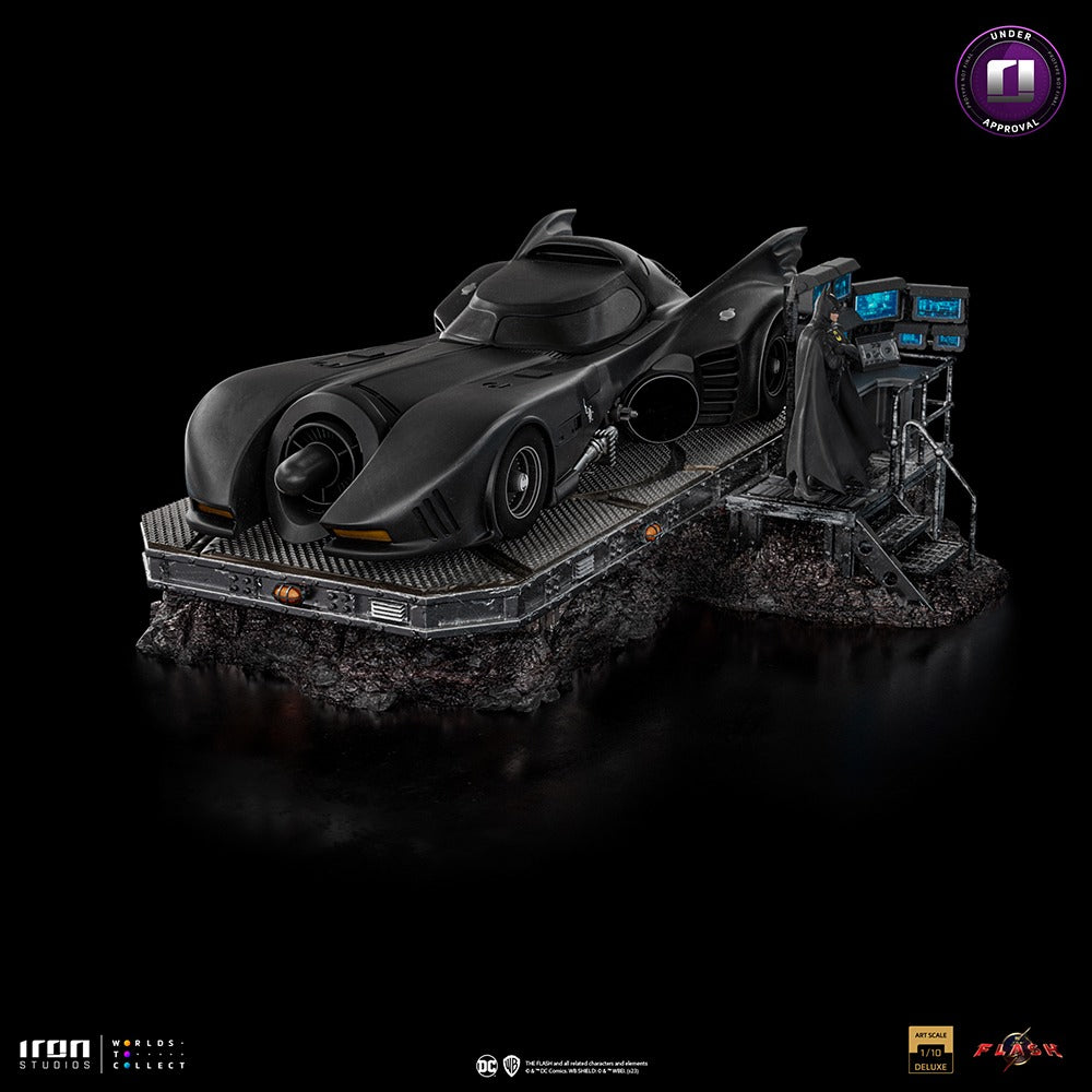 Statue Batmobile Deluxe - The Flash Movie - Art Scale 1/10 - Iron Studios